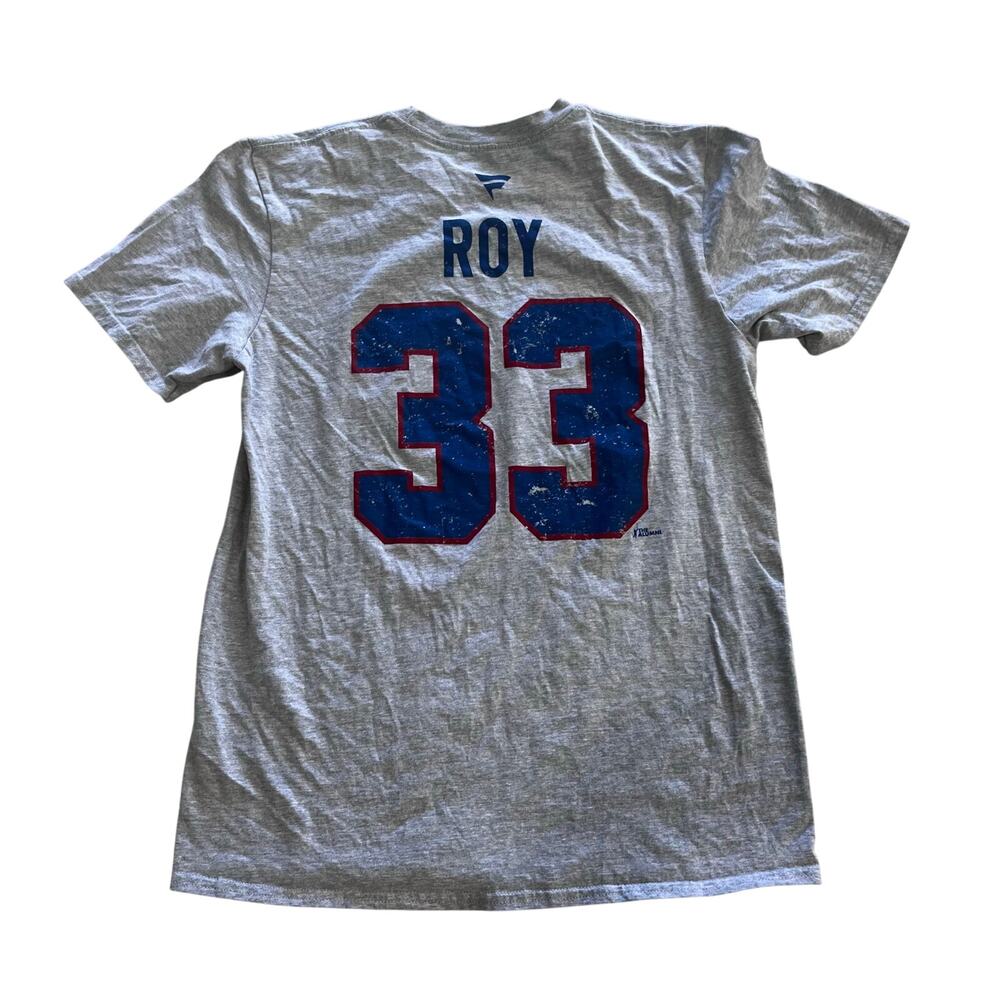 NHL Fanatics Men's MD Patrick Roy #33 Montreal Canadians Graphic T-shirt